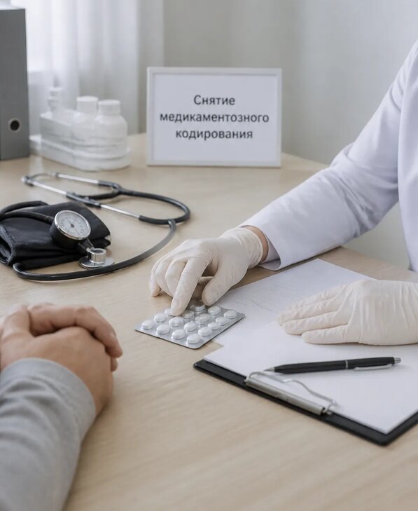 Снятие медикаментозного кодирования в Рославле от 5138 р. | Медзона
